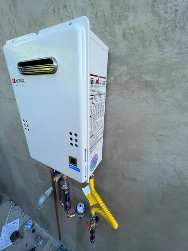 Tankless water heater installation for Wheaton homes